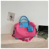 Bolsa de Viaje de Gran Capacidad para Viajes Cortos y Commuting, Bolso de Mano para Mujer, Ligero, Moderno, Equipaje de Viaje, Bolsa Multifuncional para Fitness