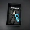 Novo Chaveiro Mecânico de Urso Pingente de Carro Desenho Animado da Moda Decoração Criativa para Bolsa de Casal Chaveiro de Silicone