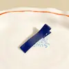 3.5-5cm Pinza de Pato Engrosada con Tela Semi-Envuelta Colorido Dopamina Pinza para el Cabello DIY Material Hecho a Mano Pinza Lateral Piezas de Accesorios para el Cabello