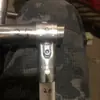 Accesorios para Secador de Piso de Conexión 4/6 Hebilla Cruzada Pieza de Fijación en T Tubo de Acero Inoxidable de 20/25 mm Accesorios