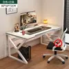 Mesa Gamer Resistente a Arranhões e Desgaste com Suporte Estável em Forma de K, Adequada para Uso Doméstico e de Escritório, Mesa de Jogo e Streaming de Dupla Finalidade