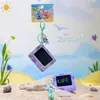 Jinnew & Stitch Co-Diseñado Ángel Xiaojin Conjunto de Playa de Verano para Tres Personas Llavero Lindo de Dibujos Animados