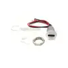 Conector hembra tipo C puerto de carga de lámpara de escritorio de juguete terminal de soldadura cabeza hembra puerto USB C