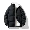 Chaqueta de Algodón Casual Engrosada Cortavientos de Invierno para Hombre Estilo Igual para Pareja Abrigo de Algodón Chaqueta Tipo Pan Ropa Exterior Lana de Cordero Suelta Ropa de Algodón Hombre