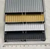 Rodapié de aleación de aluminio, Rodapié de cocina, Zoclo de piso, Panel de contorno de gabinete, Panel de aluminio a prueba de agua para base de gabinete de cocina