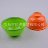 Cuenco pequeño de plástico de melamina redondo de color rojo verde cuenco de 3.5 pulgadas regalo regalo cuenco pequeño de uno o dos yuanes