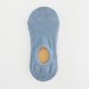 Procesando calcetines de barco multicolor hechos a medida calcetines de algodón invisibles de color liso japonés calcetines para mujer calcetines de silicona antideslizantes de corte bajo