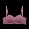 Ropa interior para niñas con poco pecho, Push-Up y Agrandamiento, Pechos de Cómics, Engrosado, Sin Aros, Anti-Caída, Sujetador de Expansión Ajustable con Letras