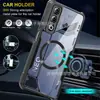 Capa de Sucção Magnética Adequada para Capa de Celular Nubia Neo 3 Gt 5g Acrílico Alta Transparência Anti-Queda Capa Protetora