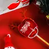 Navidad soporte universal fijo de plástico hecho a mano diy creativo ramo de manzanas soporte base multifuncional materiales de embalaje para florería