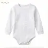 Enterizo de Terciopelo de Manga Larga Anticaída Transfronterizo, Mono de Cuello Alto, Traje para Gateo de Bebé, Body de Color Sólido para Recién Nacido al por Mayor