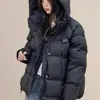 Abrigo de algodón plumón para mujer para otoño e invierno, nuevo estilo cálido, acolchado y engrosado, chaqueta de algodón cálida, abrigo acolchado