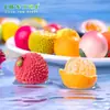 Micro paisagem criativa simulação pitaya maçã de cera fruta grande comida brincar decoração diy acessórios de saco surpresa pequenos enfeites