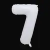 Amazon Transfronterizo Nuevo Globo Digital Corporal de 32 Pulgadas Negro Verde Globo de Película de Aluminio Digital 0-9 Venta al por Mayor