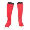 Leggings longas personalizadas para luta, boxe, karatê, muay thai, sanda, protetores de perna com peito do pé, taekwondo, protetores de panturrilha