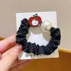 Lindo Scrunchie de Perlas para Gato, Scrunchie Estilo Chanel para Chicas, Anillo de Pelo Versátil de Moda para Cola de Caballo