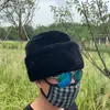 Sombrero Lei Feng Grueso Cálido para Hombre Mayor de Invierno, Sombrero de Algodón para Abuelo y Personas Mayores, Estilo Noreste