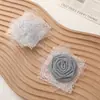 Guofeng Nuevo Estilo Chino Malla Encaje Multicapa Rosa Seco DIY Accesorios Hechos a Mano para el Cabello Accesorios para Corsage de Ropa