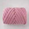 Suministro Especial Transfronterizo de Hilo Cardado de Terciopelo de Cristal 3cm Manta Hecha a Mano DIY Hilo Grueso Hilo para Cojín Tiras de Tela Hilo para Cama de Gato