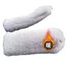 Guantes de manillar eléctrico de invierno, cálidos, resistentes al frío, con pelo de conejo y forro polar grueso, para motocicleta, batería de coche, triciclo y manillar de fábrica.