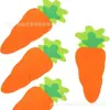 Bolsa Portacubiertos de Conejo de Pascua de 4 Piezas Bolsa Portacubiertos de Fieltro Cubierta para Cubiertos Adecuada para Cuchillo y Tenedor Resurrección