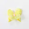 Accesorios para Pasador de Pelo con Lazo Grande de Tela DIY Lentejuelas Perla Mariposa Accesorios para el Cabello Decoraciones para Ropa Accesorios