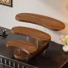 Prateleira de Armazenamento de Perfume para Mesa, Rack Exibidor Escada de Acrílico para Cosméticos e Batons de Toucador, Rack de Armazenamento para Decoração de Entrada