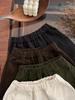 Pantalones de Bebé Otoño 2026 Estilo Nuevo Pantalones Curvos Casuales para Niños Pantalones Largos Versátiles Sueltos con Estilo para Niñas Algodón Puro