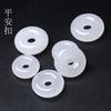 16 18mm Jade de Seda Dorado Natural Jade Blanco Hebilla de Paz Colgante Colgante Piedra de Jade Hebilla de Paz