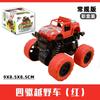 Inercial quatro rodas motriz off-road veículo menino dublê resistente a queda veículo de engenharia quebra-cabeça puxar para trás simulação modelo carro de brinquedo atacado