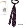 Corbata de estudiante de alta calidad JK/DK para niñas, uniforme escolar, insignia a rayas, decoración de estilo universitario, estilo japonés moderno, hecha a mano para hombres.
