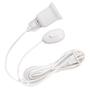 Portalámpara de suspensión E27 para hogar con interruptor independiente, cable de 3 m 5 m, cable de extensión LED, soporte para candelabro