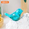 Pegamento de Grava de Cristal Natural Lindo Pájaro Resina Micro Paisaje Bonsái Coche Manualidades Creativas Regalo Adornos
