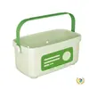 Cesta Espesa para Ducha de Baño, Cesta Colgante para Almacenamiento de Gel de Ducha en el Baño, Cesta Portátil para Artículos de Tocador de Estudiantes Universitarios