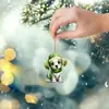 Pendente para Carro de Bebê Grinch de Desenho Animado Transfronteiriço Novo Produto Pendente para Árvore de Natal Decoração de Casa