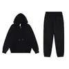 Sudadera deportiva de marca A de alta calidad para otoño e invierno, color sólido reflectante, con cuarto de cremallera, cuello alto con cremallera, conjunto de sudadera holgada para hombre