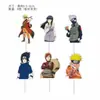 Decorações para Bolo de Aniversário Anime Naruto Mesa de Sobremesas Toppers para Bolo de Aniversário Push Pop Enfeites de Sobremesa