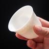 Venta directa de fábrica Porcelana blanca de Dehua Jade de sebo Taza Kung Fu taza personal taza de degustación simple para el hogar Taza de té de cerámica