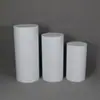 Mesa Cilíndrica de Postres de Hierro Forjado Personalizada para Bodas, Mesa de Postres para Compromiso y Boda, Mesa para Pasteles, Decoraciones Creativas para Escaparates, Comercio Exterior
