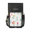 Bolsa para Teléfono Móvil con Pantalla Táctil para Mujer Cruzada 2025 Nuevo Estilo Niñas Linda Moda Tendencia Llave Teléfono Móvil Bolso Pequeño de Hombro Bolso de Hombro