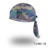 Equipo Suave Deportivo Gorra para Ciclismo Deportes al Aire Libre Pañuelo Transpirable Secado Rápido Protección Solar Gorro Pirata Gorro Tejido Cinta para la Cabeza