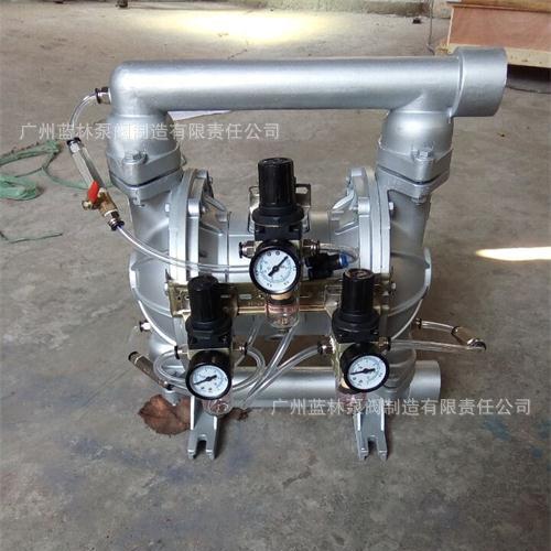 不锈钢粉尘气动隔膜泵