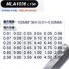 Calibrador de espesores 0.01-5mm calibrador de tapones regla de tapones medidor de espesores medidor de holgura herramienta de ajuste de válvulas MLA10