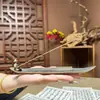 Quemador de Incienso para Uso Doméstico, Quemador de Incienso de Madera de Agar y Sándalo, Adorno Creativo con Forma de Barco para Ceremonia del Té, Soporte para Incienso, Soporte de Incienso para Escritorio, Base para Incienso