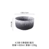 Tazón del Monje Tang de 4.5 pulgadas Tazón de Cerámica Personalizado Tazón para Fideos Tazón para Arroz Tazón de Sopa para el Hogar Set de 10 Piezas Tazón Cuchara Plato Esmalte de Color