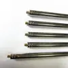 Antena telescópica ultralonga 10 seções 1,4 metros antena chicote de rádio conector sma bnc F cabeça universal 360 cabeça plana