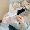 Meias femininas verão ultra finas meias de cartão meias de cano médio ins modernas meias de cristal menina japonesa lolita transparentes meias jk