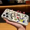 Funda de Teléfono para Fan de Cr7 Ronaldo con Elementos de Fútbol y Patrones Pintados con UV, Cubierta Protectora Personalizada para Apple 16 Pro Max
