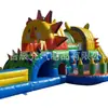 Castelo Inflável Personalizado, Trampolim Inflável, Centro de Entretenimento Inflável, Modelo de Ar Inflável 7*11m Modelo de Castelo Inflável