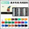 Set de Pintura Acrílica Risa 36 Colores 5ml/12ml Que No Se Desvanece Pintura de Graffiti para Niños Pintura Texturizada Mezcla de Colores